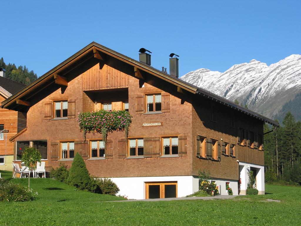 Appartamento Haus Felder Schoppernau Esterno foto